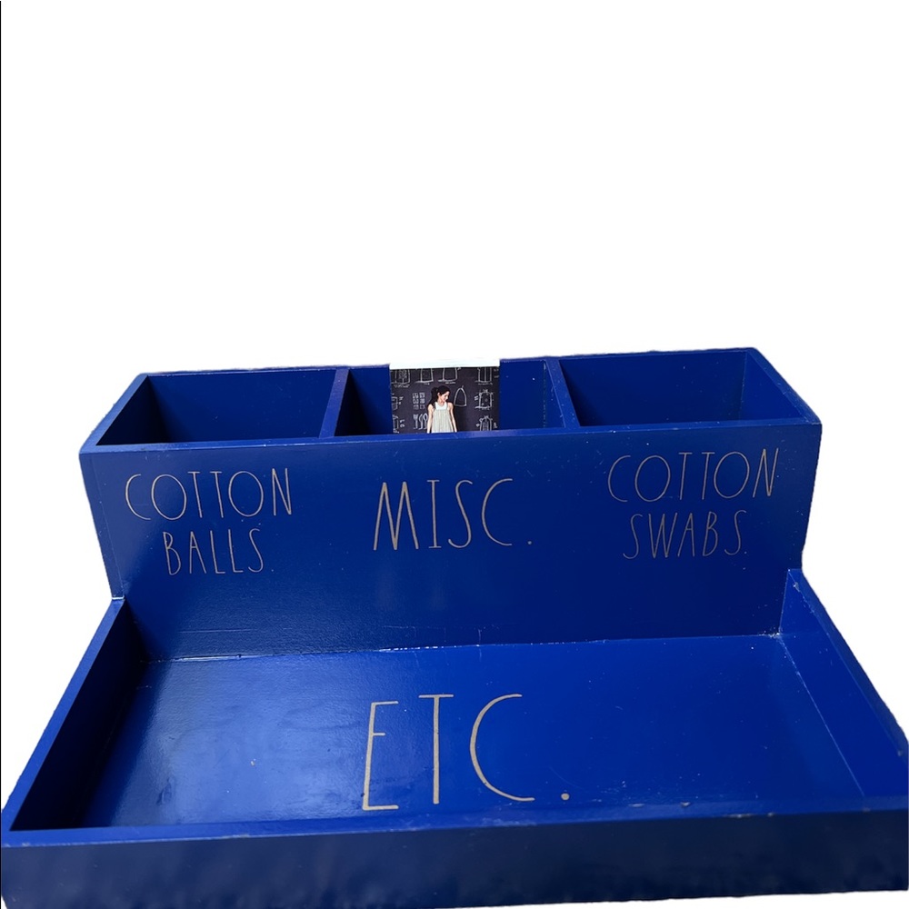Rae Dunn Bathroom organizer - Picture 2 of 5
